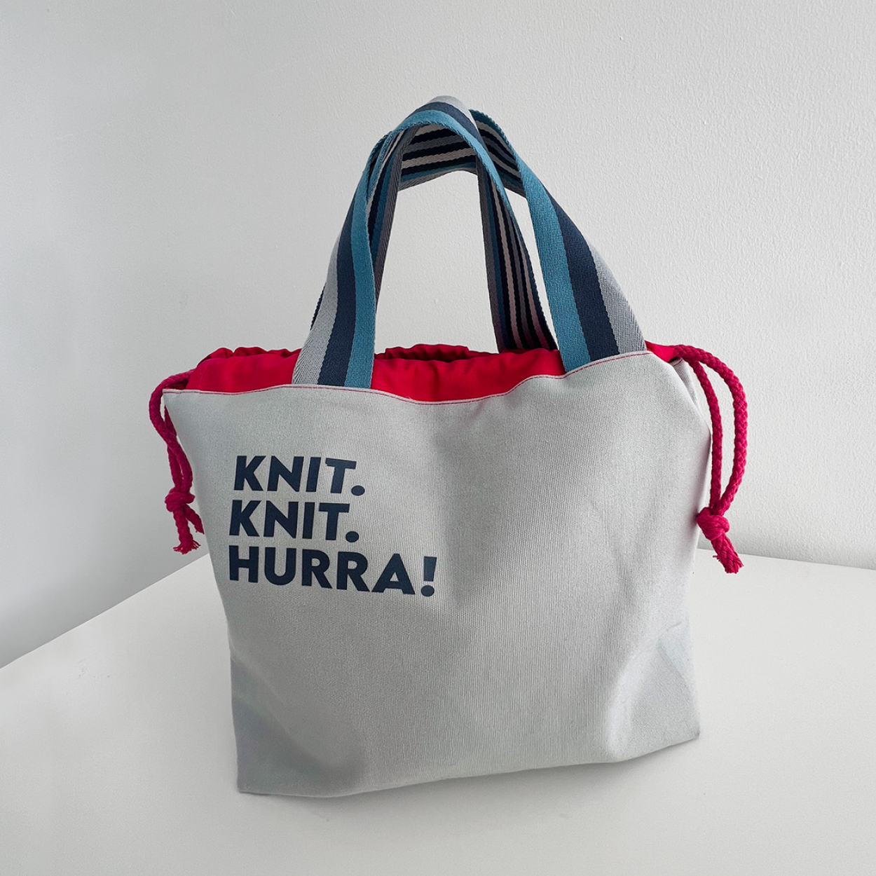 projekttaschen, grau/blau