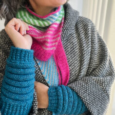 strickanleitung raupen stulpen