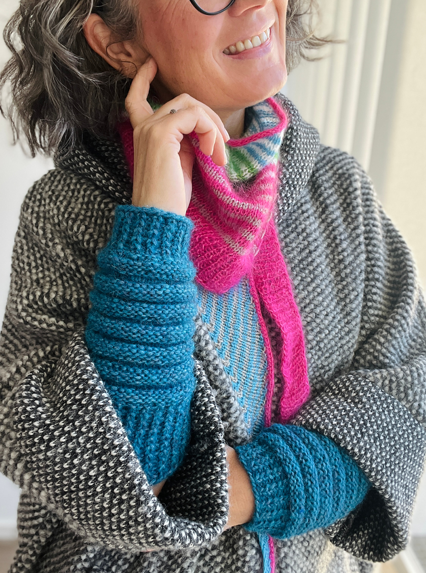 strickanleitung raupen stulpen